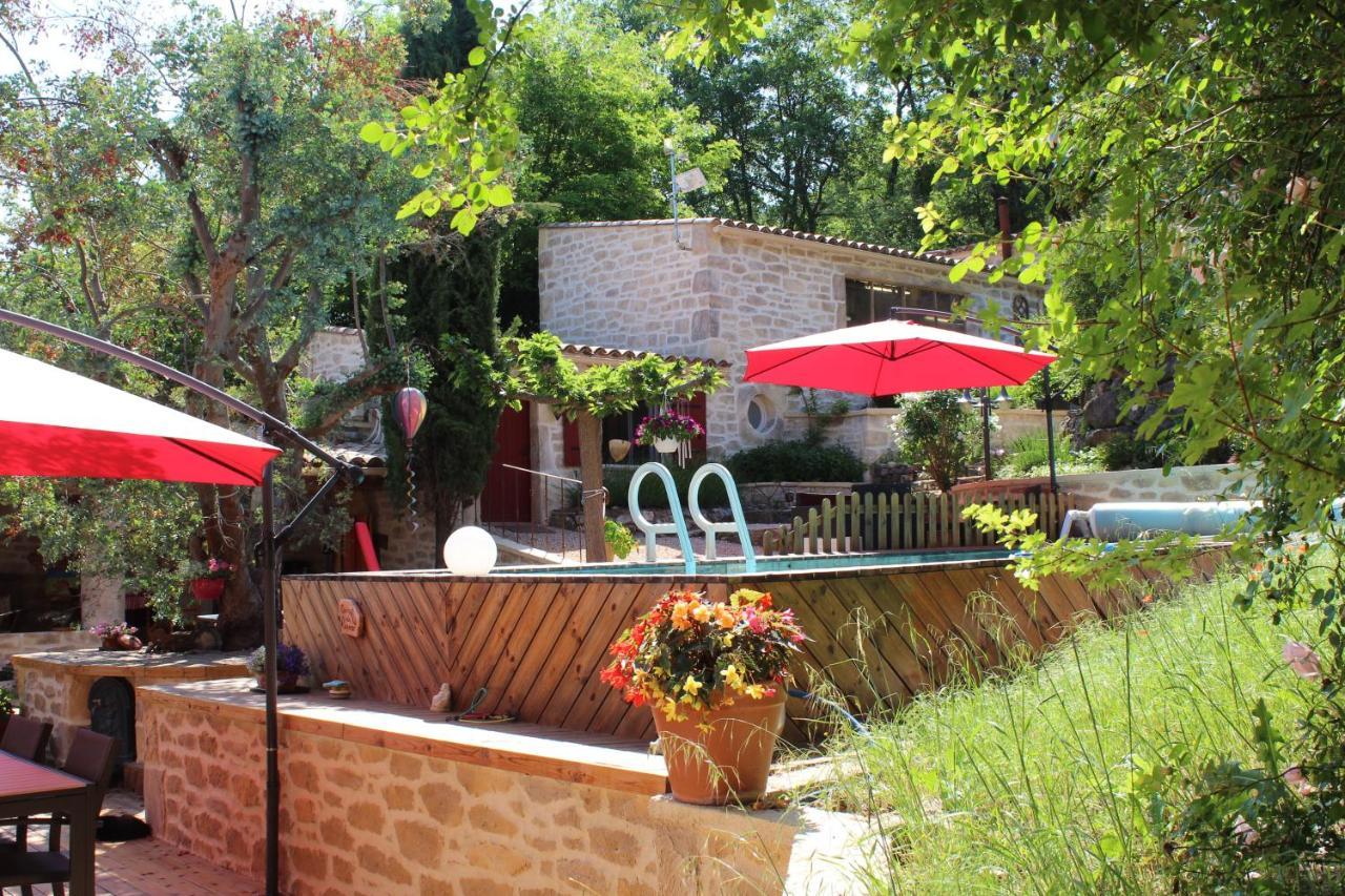 Saint-Martin-de-BrômesL'Establoun公寓 外观 照片